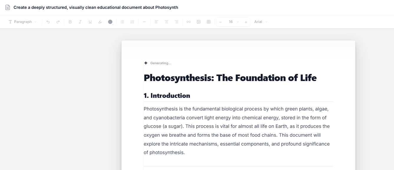 Studio — create study guides and presentations